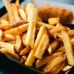 Cornet de frites belges dorées et croustillantes